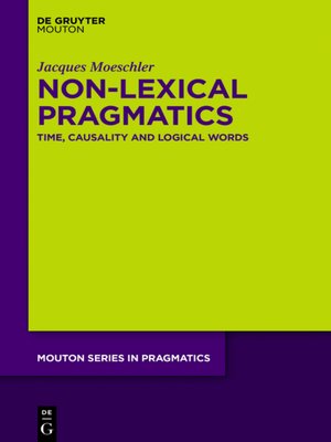 cover image of Non-Lexical Pragmatics